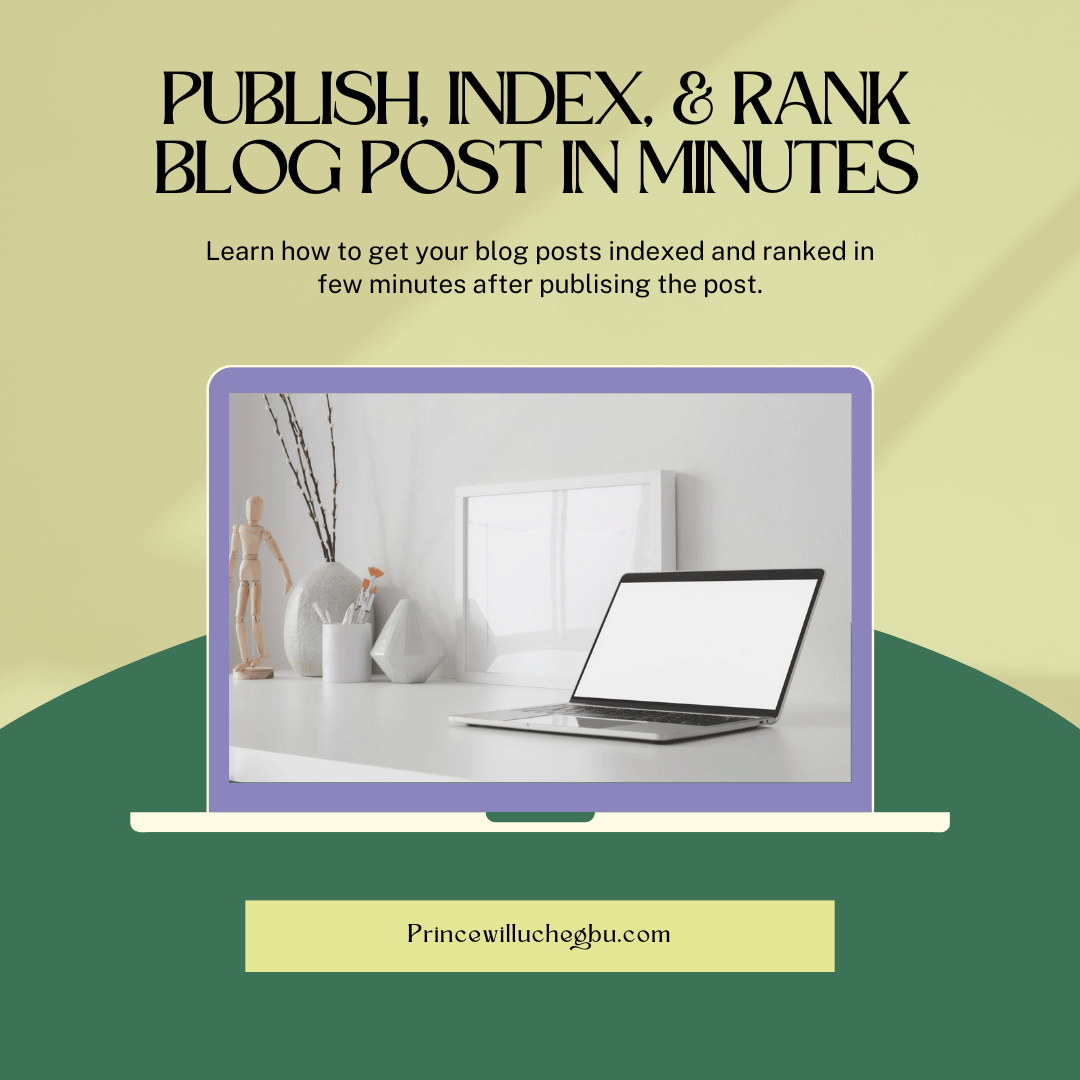 Publish, Index & Rank in Minutes